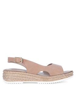Sandały Lasocki WI16-3087-01 Brązowy ze sklepu eobuwie.pl w kategorii Espadryle damskie - zdjęcie 182116400