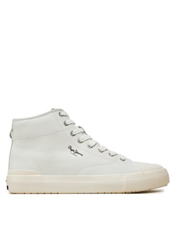 Sneakersy Pepe Jeans Ben Moon M PMS31064 Biały ze sklepu eobuwie.pl w kategorii Buty sportowe męskie - zdjęcie 182116484
