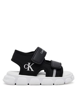 Sandały Calvin Klein Jeans V1B2-83020-1591 Czarny ze sklepu eobuwie.pl w kategorii Sandały dziecięce - zdjęcie 182116490