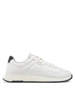 Sneakersy BOSS Titanium Runn nypu 50536481 Biały ze sklepu eobuwie.pl w kategorii Buty sportowe męskie - zdjęcie 182116693