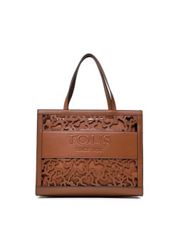 Torebka TOUS Shopping Xl Amaya K.Shock 2001660643 Brązowy ze sklepu eobuwie.pl w kategorii Torby Shopper bag - zdjęcie 182116732