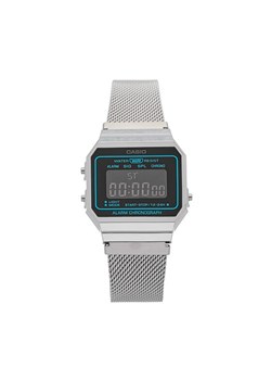 Zegarek Casio A700WEMS-1BEF Srebrny ze sklepu eobuwie.pl w kategorii Zegarki - zdjęcie 182116760