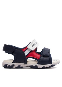 Sandały Geox B Sandal Flaffee Boy B4559A 08515 C0735 M Granatowy ze sklepu eobuwie.pl w kategorii Sandały dziecięce - zdjęcie 182116812