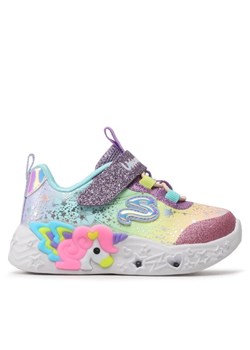 Sneakersy Skechers Twilight Dream 302681N/PRMT Kolorowy ze sklepu eobuwie.pl w kategorii Buty sportowe dziecięce - zdjęcie 182116884