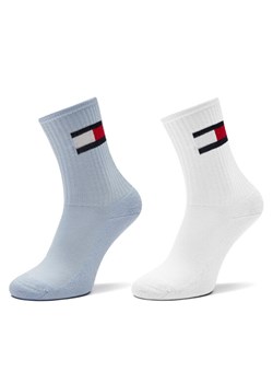 Zestaw 2 par wysokich skarpet dziecięcych Tommy Hilfiger 701229940 Błękitny ze sklepu eobuwie.pl w kategorii Skarpetki dziecięce - zdjęcie 182116941