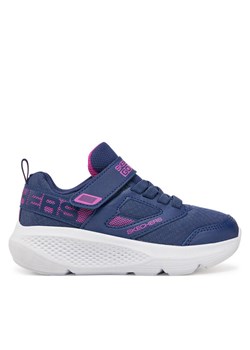 Sneakersy Skechers GOrun Elevate 303932L/NVY Granatowy ze sklepu eobuwie.pl w kategorii Buty sportowe dziecięce - zdjęcie 182117213