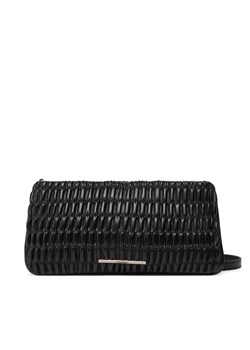 Torebka Calvin Klein Jeans Rouched Zip Top Bag LV04K3090G Czarny ze sklepu eobuwie.pl w kategorii Torebki damskie - zdjęcie 182117253