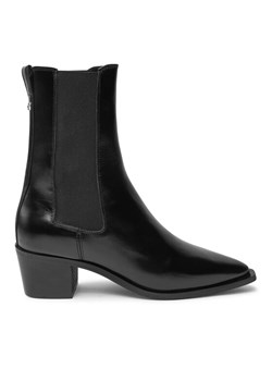 Botki Calvin Klein Heel Cowboy HW0HW02315 Czarny ze sklepu eobuwie.pl w kategorii Botki - zdjęcie 182117293