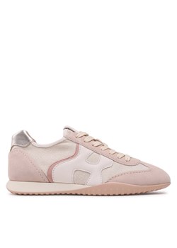 Sneakersy HOGAN HXW5650ET80O9T Beżowy ze sklepu eobuwie.pl w kategorii Buty sportowe damskie - zdjęcie 182117554