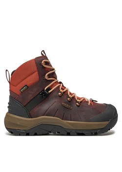 Trekkingi Keen Revel IV Mid Polar 1027726 Brązowy ze sklepu eobuwie.pl w kategorii Buty trekkingowe damskie - zdjęcie 182117832