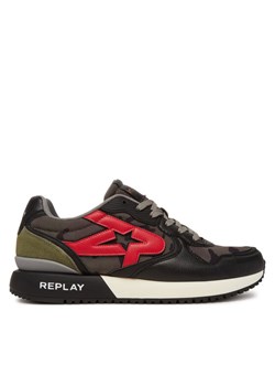Sneakersy REPLAY GMS9I .000.C0007T Khaki ze sklepu eobuwie.pl w kategorii Buty sportowe męskie - zdjęcie 182117892