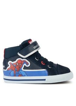 Sneakersy Geox SPIDER-MAN B Kilwi Boy B36A7D 08554 C4226 S Granatowy ze sklepu eobuwie.pl w kategorii Buty sportowe dziecięce - zdjęcie 182117910