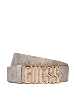 Pasek Damski Guess Noelle BW9126 P4235 Beżowy ze sklepu eobuwie.pl w kategorii Paski damskie - zdjęcie 182117922