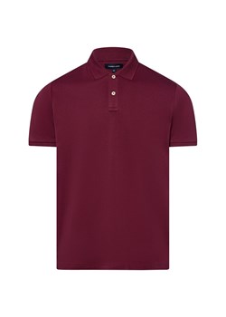 Andrew James Męska koszulka polo Mężczyźni Bawełna bordowy jednolity ze sklepu vangraaf w kategorii T-shirty męskie - zdjęcie 182592441