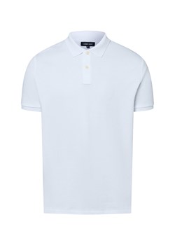 Andrew James Męska koszulka polo Mężczyźni Bawełna biały jednolity ze sklepu vangraaf w kategorii T-shirty męskie - zdjęcie 182592444