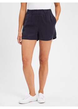 Marc O'Polo Denim Szorty Kobiety Lyocell granatowy jednolity ze sklepu vangraaf w kategorii Szorty - zdjęcie 182592451