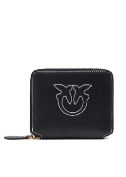 PINKO Duży Portfel Damski Taylor Zip Around PE 25 PCPL 100249 A2AN Czarny - id: 8057769831699 - marki Pinko - 182593801 PINKO Duży Portfel Damski Taylor Zip Around PE 25 PCPL 100249 A2AN Czarny ze sklepu MODIVO w kategorii Portfele damskie - zdjęcie 182593801