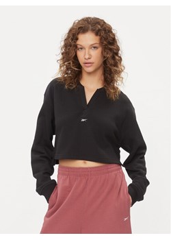 Reebok Bluza Classics IL4650 Czarny Regular Fit ze sklepu MODIVO w kategorii Bluzy damskie - zdjęcie 182593834