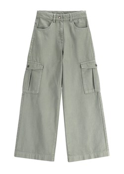 Coccodrillo Spodnie materiałowe WC5119102DGJ Khaki Regular Fit ze sklepu MODIVO w kategorii Spodnie dziewczęce - zdjęcie 182593943