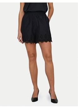ONLY Szorty materiałowe Lou 15313167 Czarny Loose Fit ze sklepu MODIVO w kategorii Szorty - zdjęcie 182594103