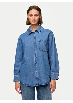 Pieces Koszula jeansowa 17150991 Niebieski Oversize ze sklepu MODIVO w kategorii Koszule damskie - zdjęcie 182594143
