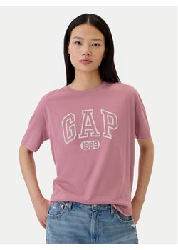 Gap T-Shirt 500012-03 Różowy Oversize ze sklepu MODIVO w kategorii Bluzki damskie - zdjęcie 182594152