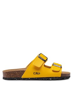 CMP Klapki Eco Thalitha Wmn Slipper 3Q91016 Żółty ze sklepu MODIVO w kategorii Klapki damskie - zdjęcie 182594201