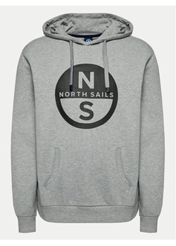 North Sails Bluza 691223 Szary Regular Fit ze sklepu MODIVO w kategorii Bluzy męskie - zdjęcie 182594253
