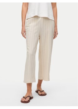 Vero Moda Kuloty Mindy 10322130 Beżowy Loose Fit ze sklepu MODIVO w kategorii Spodnie damskie - zdjęcie 182594261