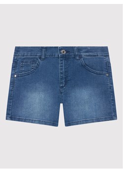 Guess Szorty jeansowe J0BD09 D4H20 Niebieski Regular Fit ze sklepu MODIVO w kategorii Spodenki chłopięce - zdjęcie 182594324