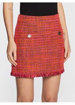 Liu Jo Spódnica mini CF2220 T2491 Różowy Regular Fit ze sklepu MODIVO w kategorii Spódnice - zdjęcie 182594331