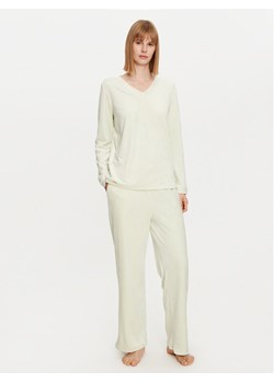 Selmark Piżama Polar Soft P6273 Zielony Regular Fit ze sklepu MODIVO w kategorii Piżamy damskie - zdjęcie 182594403