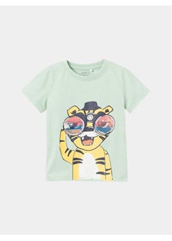 NAME IT T-Shirt Dante 13228559 Zielony Regular Fit ze sklepu MODIVO w kategorii Koszulki niemowlęce - zdjęcie 182594412