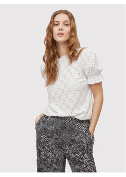 Vila Bluzka Kawa 14070251 Biały Regular Fit ze sklepu MODIVO w kategorii Bluzki damskie - zdjęcie 182594431