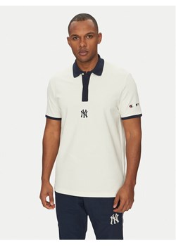 Champion Polo 221044 Biały Regular Fit ze sklepu MODIVO w kategorii T-shirty męskie - zdjęcie 182594533