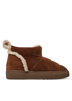 Inuikii Śniegowce Shearling Slipin 75202-010 Brązowy - id: 0000304363030 - marki Inuikii - 182594574 Inuikii Śniegowce Shearling Slipin 75202-010 Brązowy ze sklepu MODIVO w kategorii Śniegowce damskie - zdjęcie 182594574