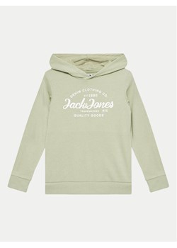Jack&Jones Junior Bluza Forest 12249715 Zielony Standard Fit ze sklepu MODIVO w kategorii Bluzy chłopięce - zdjęcie 182594632
