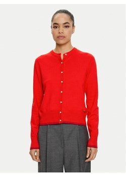 U.S. Polo Assn. Kardigan WUP1240 Pomarańczowy Regular Fit ze sklepu MODIVO w kategorii Swetry damskie - zdjęcie 182594644
