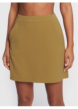 Moss Copenhagen Spódnica trapezowa Thalea 17125 Żółty Regular Fit ze sklepu MODIVO w kategorii Spódnice - zdjęcie 182594712