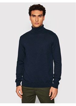 Selected Homme Golf Berg 16074684 Granatowy Regular Fit ze sklepu MODIVO w kategorii Swetry męskie - zdjęcie 182594750
