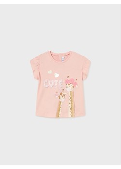 Mayoral T-Shirt 1009 Różowy Regular Fit ze sklepu MODIVO w kategorii Bluzki dziewczęce - zdjęcie 182594792