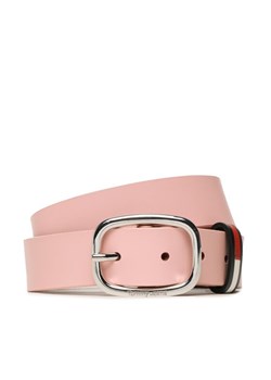 Tommy Jeans Pasek Damski Tjw Oval 3.0 AW0AW14610 Różowy ze sklepu MODIVO w kategorii Paski damskie - zdjęcie 182594844
