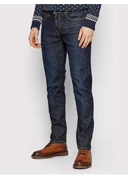 Selected Homme Jeansy Leon 16080594 Granatowy Slim Fit ze sklepu MODIVO w kategorii Jeansy męskie - zdjęcie 182595053