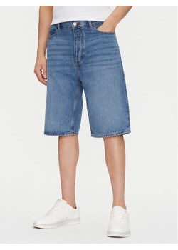 HUGO Szorty jeansowe Skate 50539816 Niebieski Straight Fit ze sklepu MODIVO w kategorii Spodenki męskie - zdjęcie 182595143