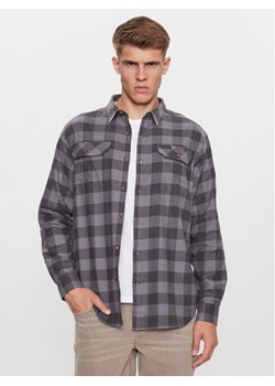 Columbia Koszula Flare Gun™ Stretch Flannel Szary Regular Fit ze sklepu MODIVO w kategorii Koszule męskie - zdjęcie 182595190