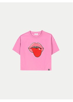 Coccodrillo T-Shirt ZC4143202MGJ Różowy Relaxed Fit - id: 0000304485213 - marki MODIVO - 182595220 Coccodrillo T-Shirt ZC4143202MGJ Różowy Relaxed Fit ze sklepu MODIVO w kategorii Bluzki dziewczęce - zdjęcie 182595220