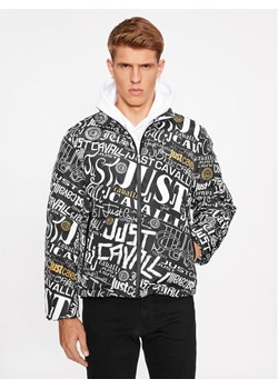 Just Cavalli Kurtka puchowa 75OAUD18 Czarny Regular Fit ze sklepu MODIVO w kategorii Kurtki męskie - zdjęcie 182595542