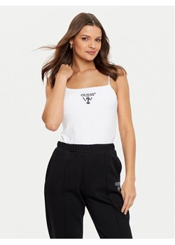 Guess Top V5RP08 KCOA2 Biały Regular Fit ze sklepu MODIVO w kategorii Bluzki damskie - zdjęcie 182595553