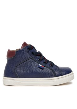 Tommy Hilfiger Trzewiki T1X9-33623-0092 Granatowy ze sklepu MODIVO w kategorii Buty zimowe dziecięce - zdjęcie 182595582