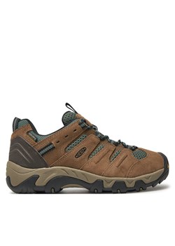 Keen Trekkingi Headout Waterproof Hiking Shoe 1028309 Brązowy ze sklepu MODIVO w kategorii Buty trekkingowe damskie - zdjęcie 182595610